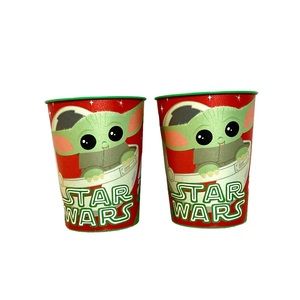 Star Wars The Mandalorian Christmas Party Cups